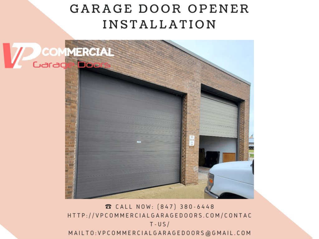 commercial garage door opener installation