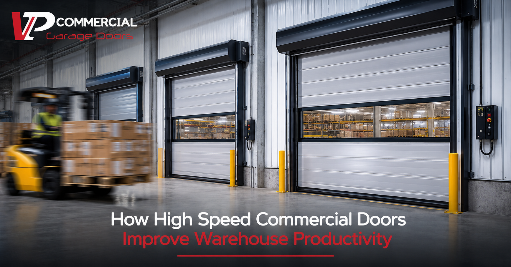 How High-Speed Commercial Doors Improve Warehouse Productivity