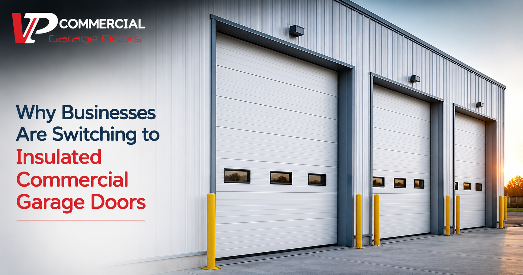Why Businesses Are Switching to Insulated Commercial Garage Doors