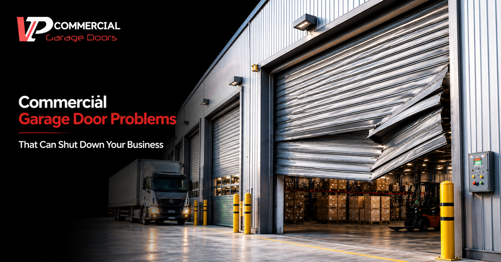 Commercial Garage Door Problems That Can Shut Down Your Business