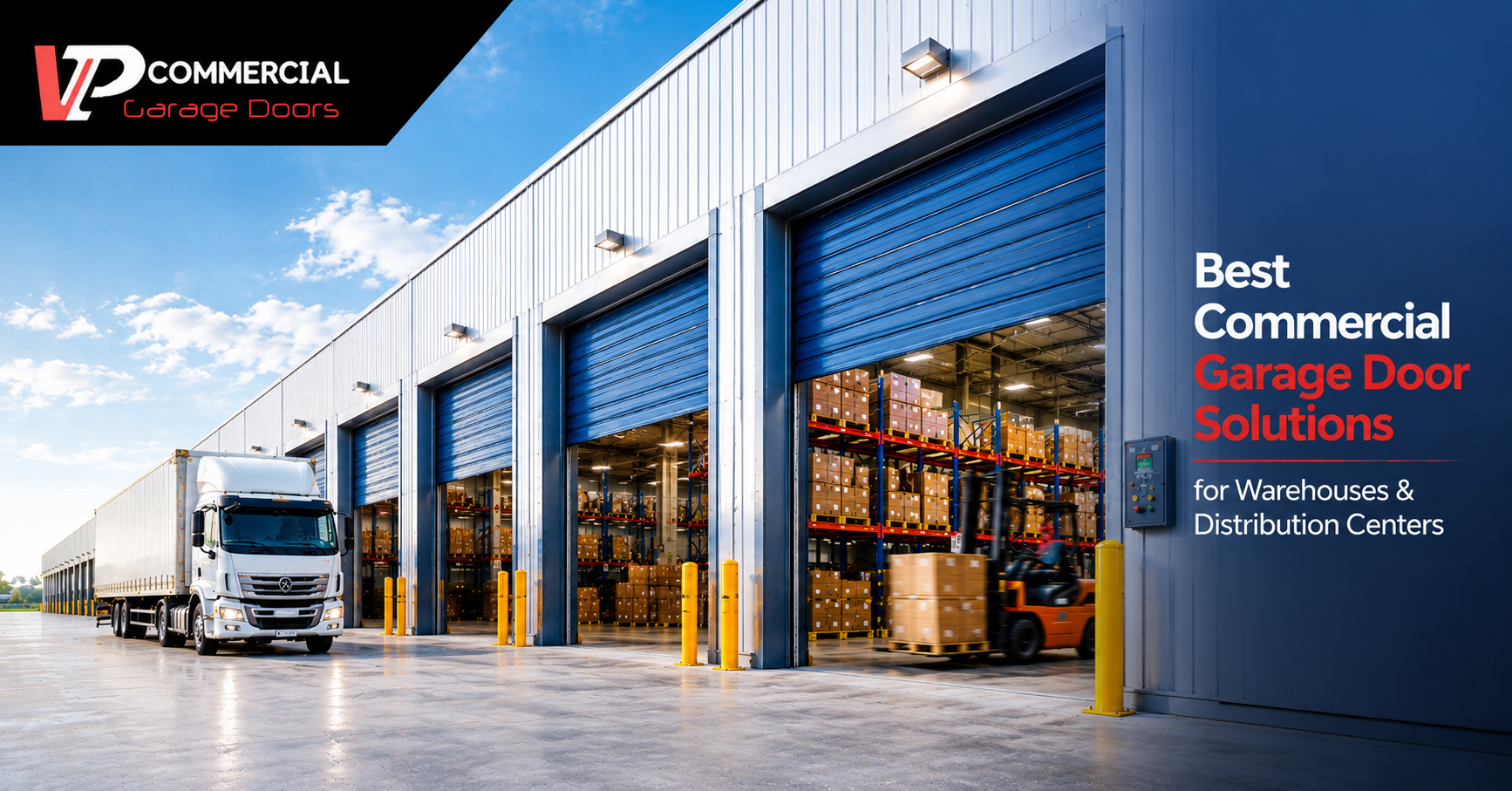 Best Commercial Garage Door Solutions for Warehouses & Distribution Centers