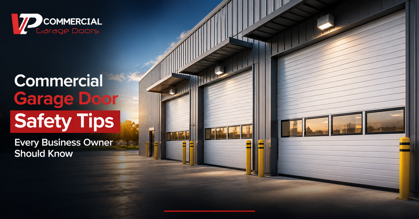 Commercial Garage Door Safety Tips Every Business Owner Should Know