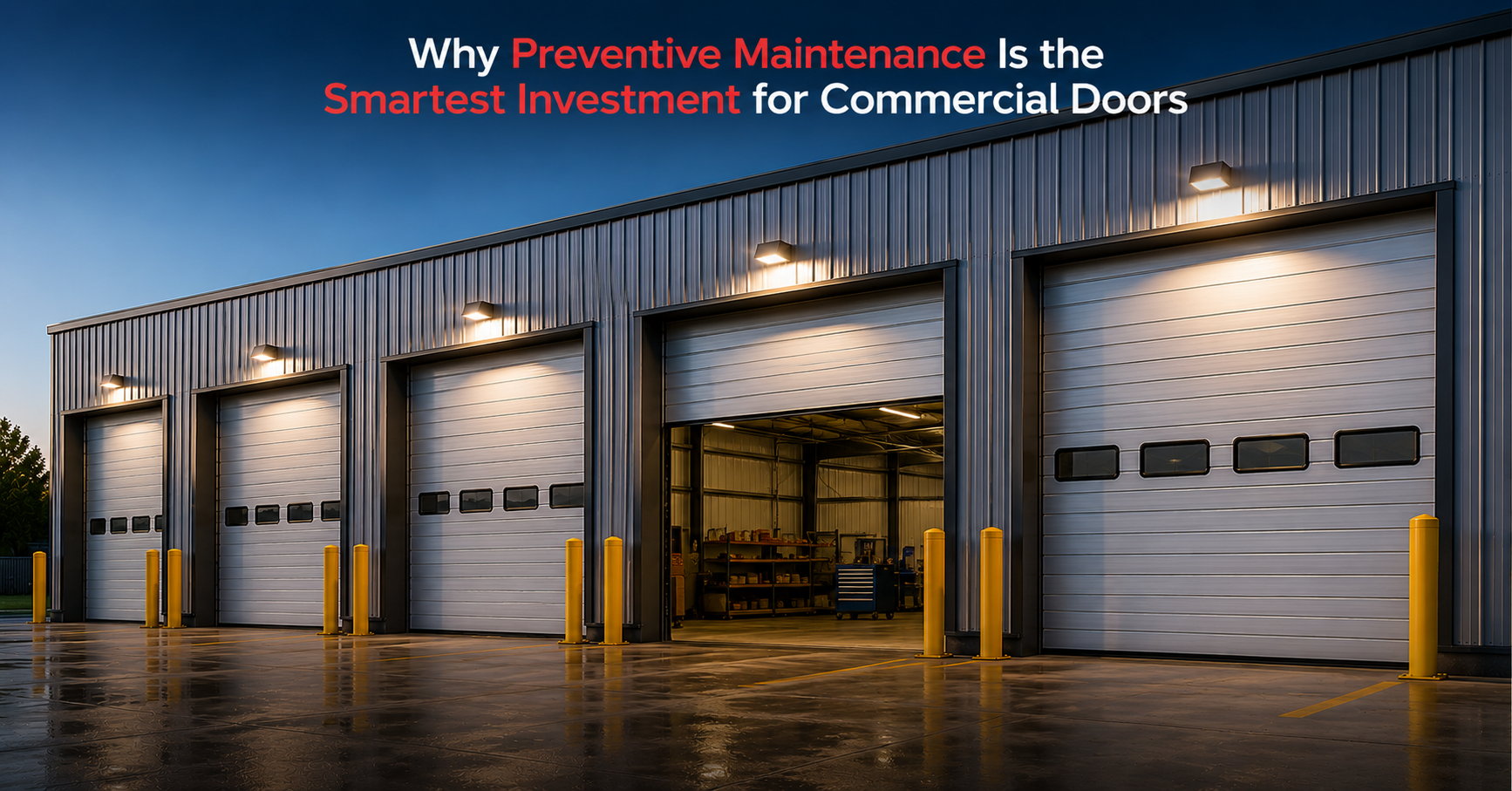 Why Preventive Maintenance Is the Smartest Investment for Commercial Doors