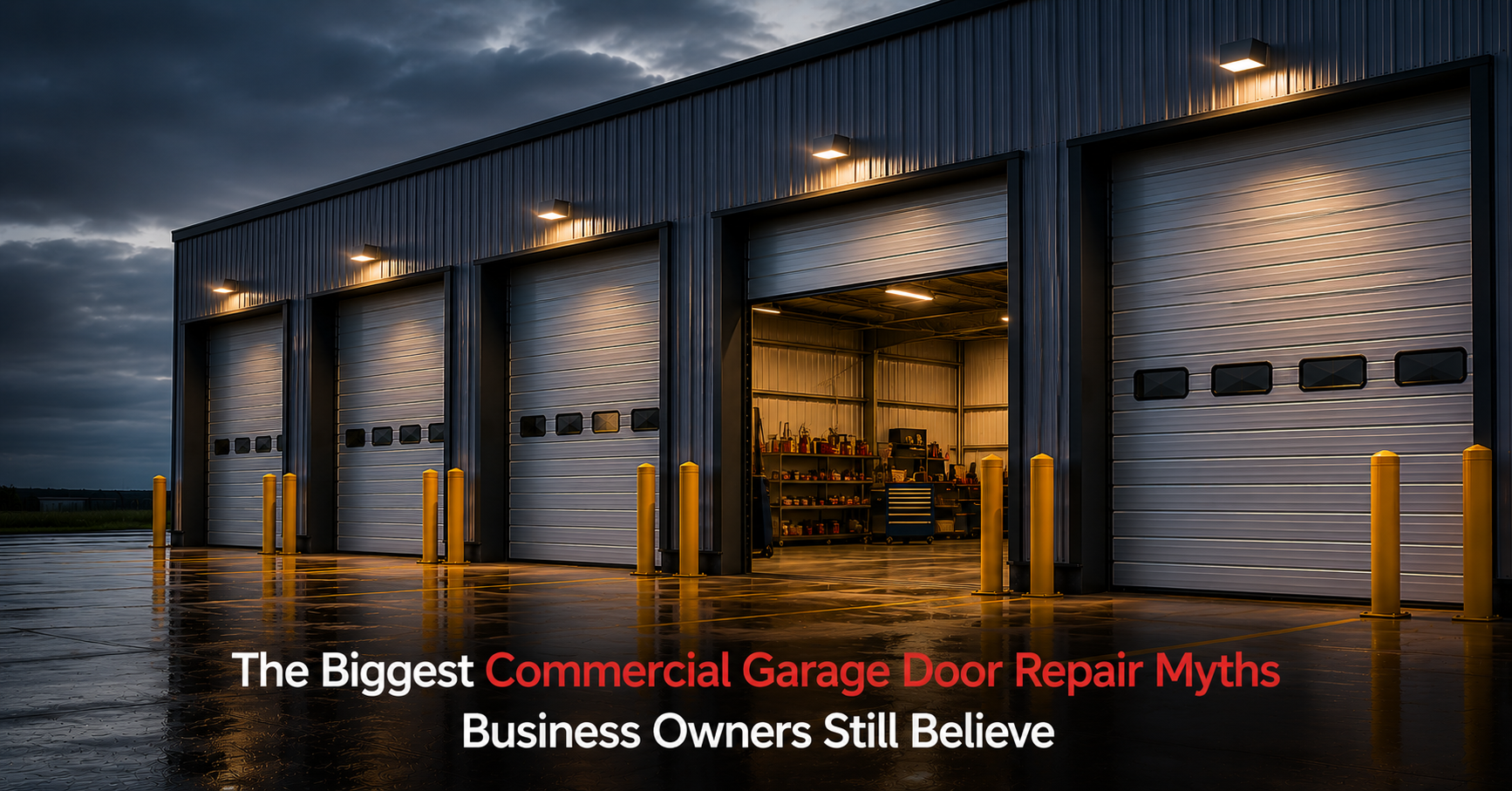The Biggest Commercial Garage Door Repair Myths Business Owners Still Believe