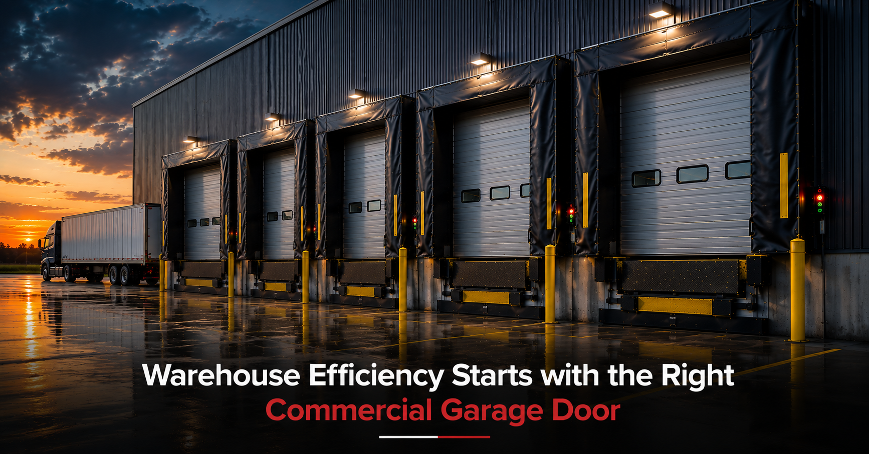 Warehouse Efficiency Starts with the Right Commercial Garage Door