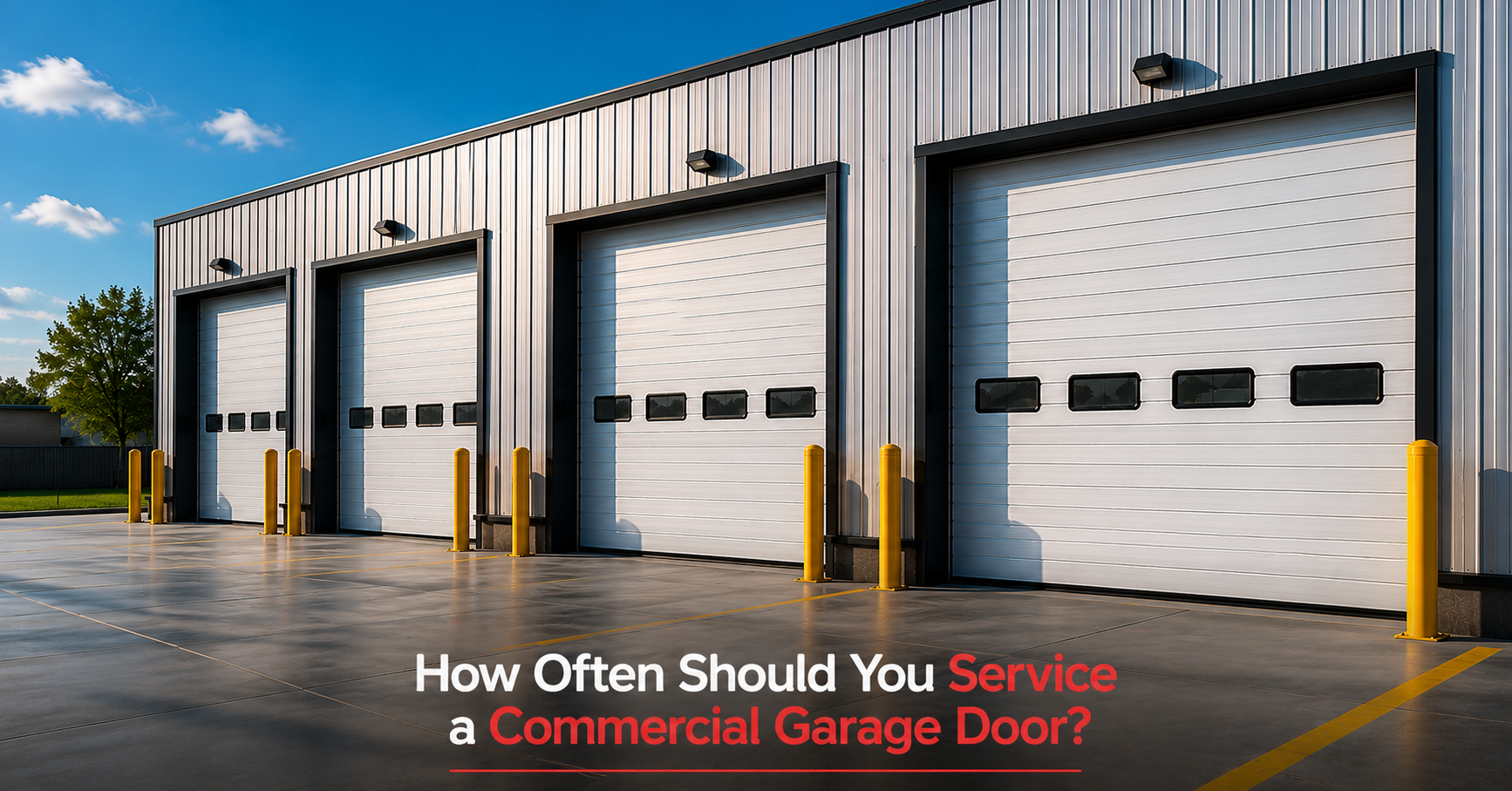 How Often Should You Service a Commercial Garage Door?