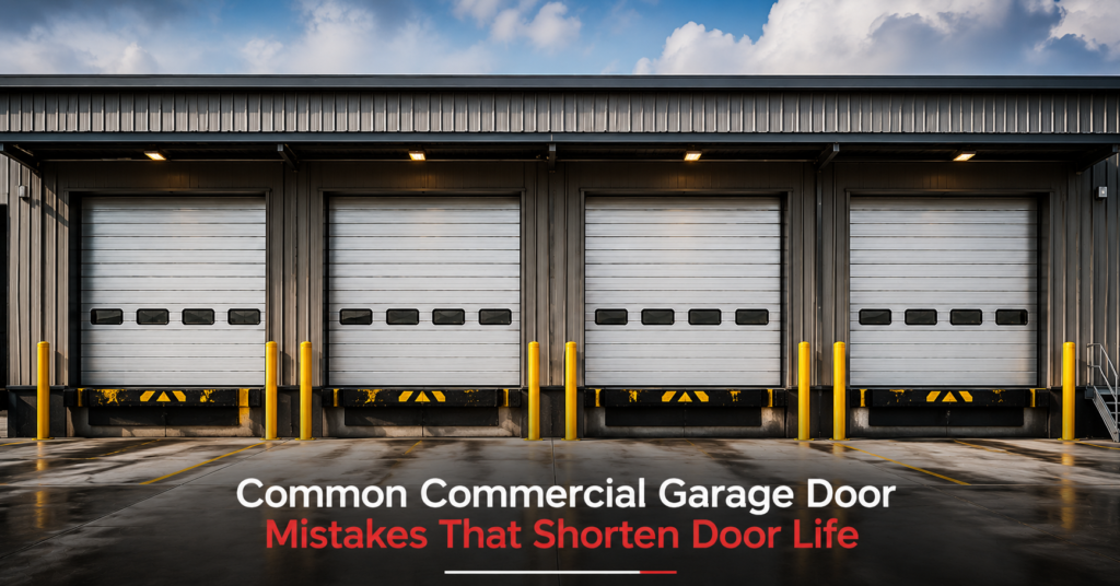 Commercial garage door mistakes