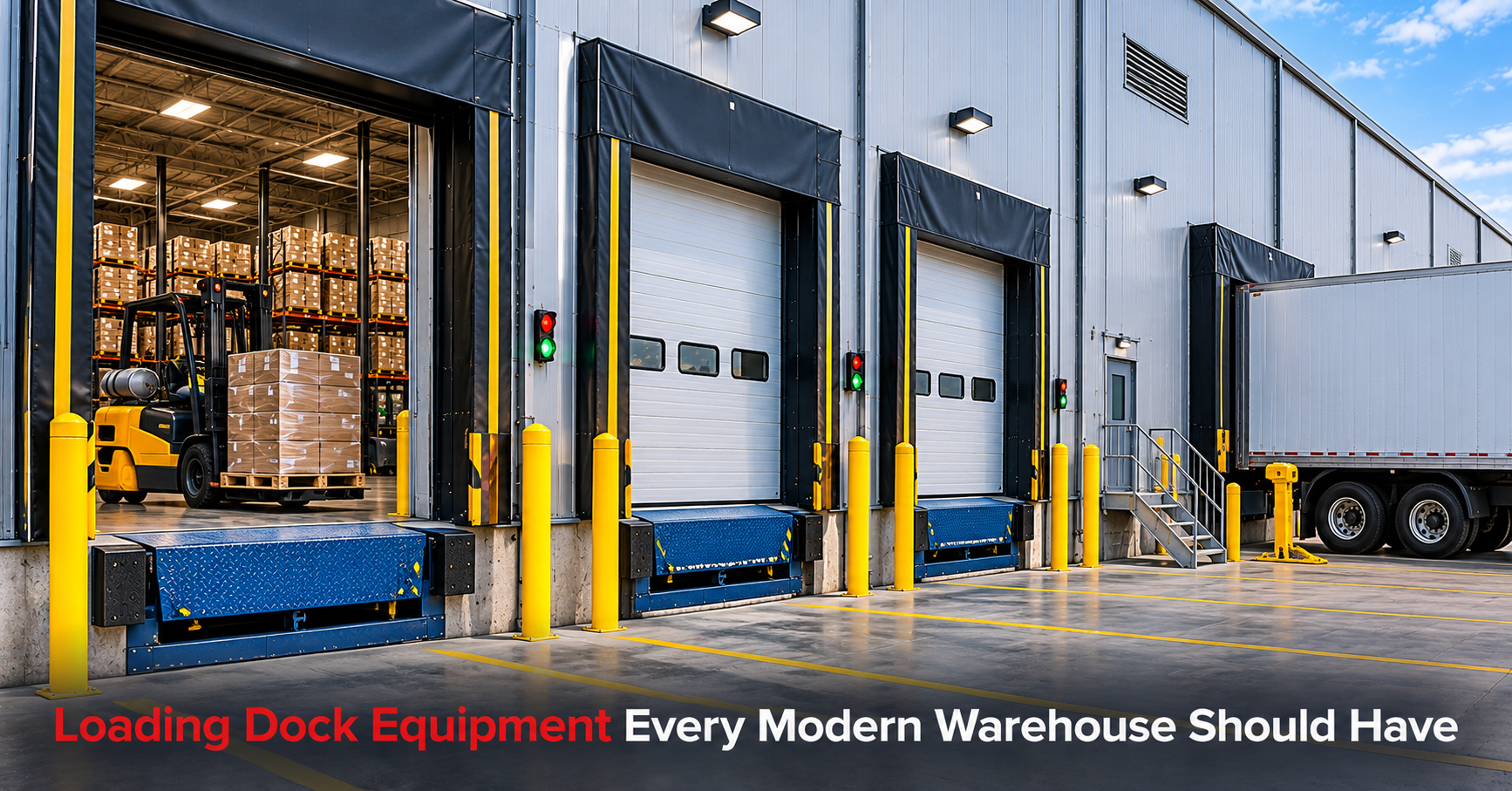 Loading Dock Equipment Every Modern Warehouse Should Have