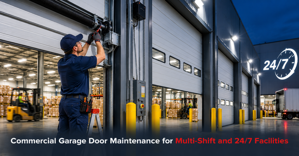 24/7 Facility Garage Door Maintenance